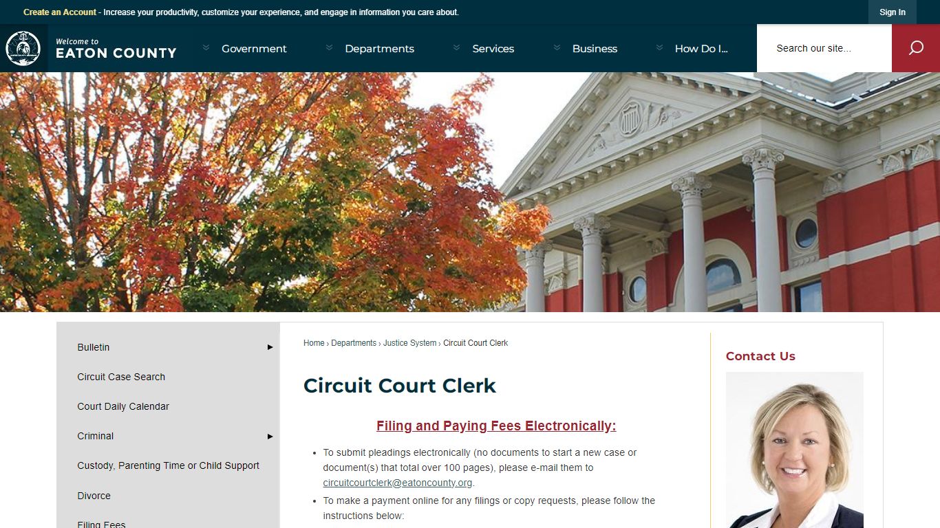 Circuit Court Clerk | Eaton County, MI